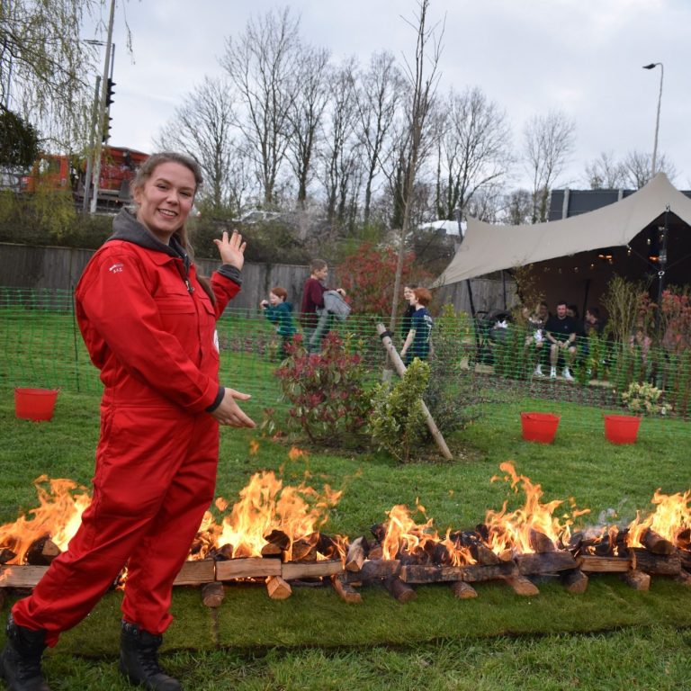 Firewalking Team Member